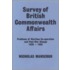 Survey Of British Commonwealth Affairs