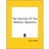 The Doctrine Of The Mithraic Mysteries