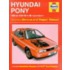 The Hyundai Pony Service Repair Manual
