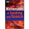 The Mathematics Of Banking And Finance door Mike Cox