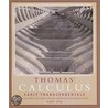 Thomas' Calculus Early Transcendentals door Ross L. Finney