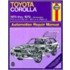 Toyota Corolla Owner's Workshop Manual