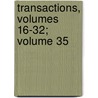 Transactions, Volumes 16-32; Volume 35 door London Obstetrical Soc