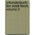 Urkundenbuch Der Stadt Lbeck, Volume 2