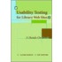 Usability Testing for Library Websites