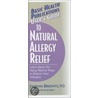 User's Guide To Natural Allergy Relief by Jonathan Berkowitz