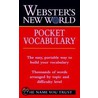 Webster's New Worldo Pocket Vocabulary by Webster'S. New World