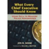 What Every Chief Executive Should Know door Jon M. Shane
