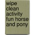 Wipe Clean Activity Fun Horse And Pony
