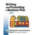 Writing and Presenting a Business Plan