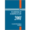 Yearbook European Law 2001 V20 Yel:c C door Onbekend