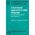 A Functional Approach To Child Language