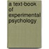 A Text-Book Of Experimental Psychology