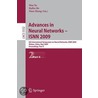 Advances In Neural Networks - Isnn 2009 door Wen Yu