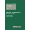 Advances in Mathematical Systems Theory door Fritz Colonius