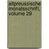 Altpreussische Monatsschrift, Volume 29