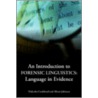 An Introduction to Forensic Linguistics door Malcolm Coulthard