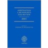 Arbitra Law Reports & Revi 2003 Salrs C door Onbekend