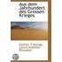 Aus Dem Jahrhundert Des Grossen Krieges