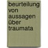 Beurteilung von Aussagen über Traumata