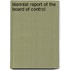 Biennial Report of the Board of Control