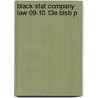 Black Stat Company Law 09-10 13e Blsb P door Derek French
