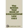 Brit Yearb Intern Law V54 1983 Byil:c C door Onbekend