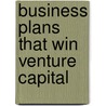 Business Plans That Win Venture Capital by Terrence P. McGarty