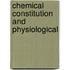 Chemical Constitution And Physiological