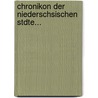 Chronikon Der Niederschsischen Stdte... door Onbekend