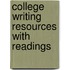 College Writing Resources With Readings