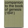 Companion To The Book Of Genesis (1841) door Samuel Hulbeart Turner