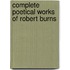 Complete Poetical Works of Robert Burns