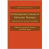 Contemporary Issues in Behavior Therapy door Waris Ishaq