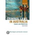 Criminal Laws In Austral Cases Mat 2e P