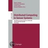 Distributed Computing In Sensor Systems door Onbekend