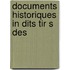 Documents Historiques In Dits Tir S Des