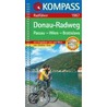 Donau-Radweg Passau - Wien - Bratislava door Kompass 1967