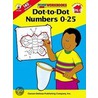 Dot-To-Dot Numbers 0-25 [With Stickers] door Onbekend
