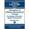Dynamics Of Infinite-Dimensional Groups by Vladimir Pestov