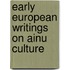 Early European Writings on Ainu Culture