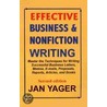 Effective Business & Nonfiction Writing door Jan Yager