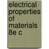 Electrical Properties Of Materials 8e C