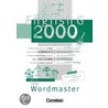 English G 2000. Ausgabe D 2. Wordmaster door Onbekend