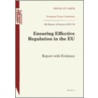 Ensuring Effective Regulation In The Eu door Onbekend