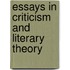 Essays in Criticism and Literary Theory