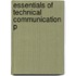 Essentials Of Technical Communication P