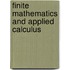 Finite Mathematics And Applied Calculus