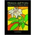 Flowers And Fruits Stained Glass Design