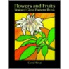 Flowers And Fruits Stained Glass Design door Carol Krez